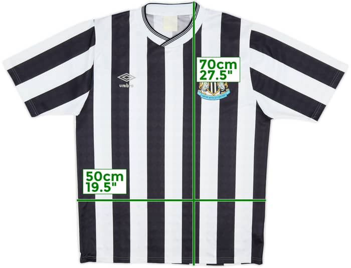 1988-90 Newcastle Home Shirt - 9/10 - (L)
