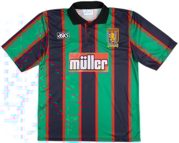 1993-95 Aston Villa Match Issue Away Shirt #15
