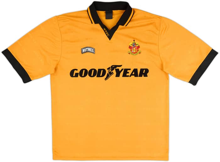1995-96 Wolves Home Shirt - 8/10 - (L)