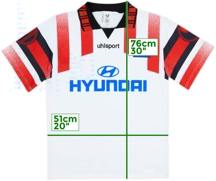 1995-96 Hamburg Home Shirt - 8/10 - (M)