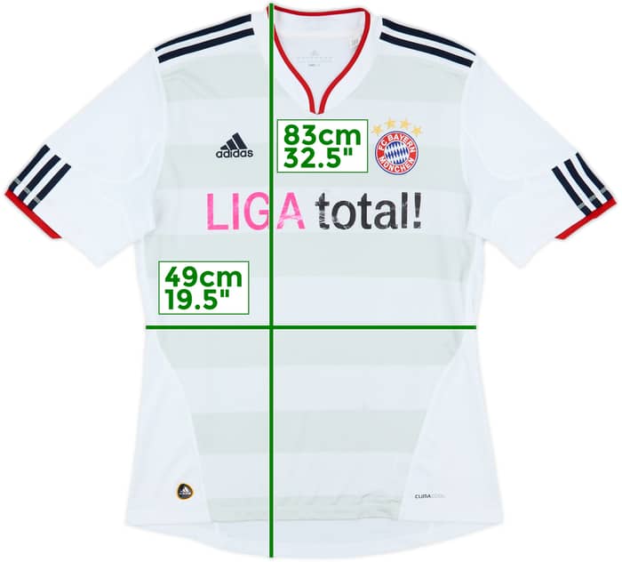 2010-11 Bayern Munich Away Shirt - 4/10 - (L)