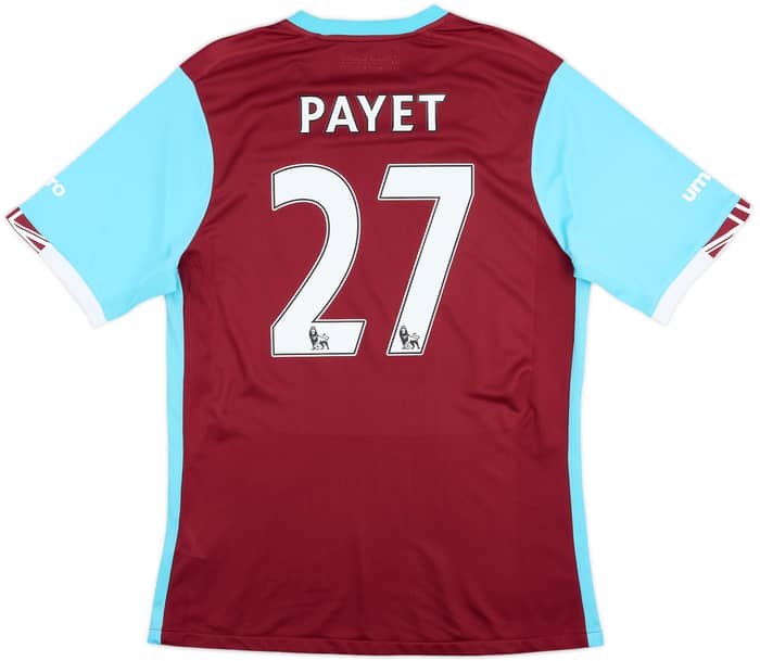 2016-17 West Ham Home Shirt Payet #27 - 8/10 - (L)
