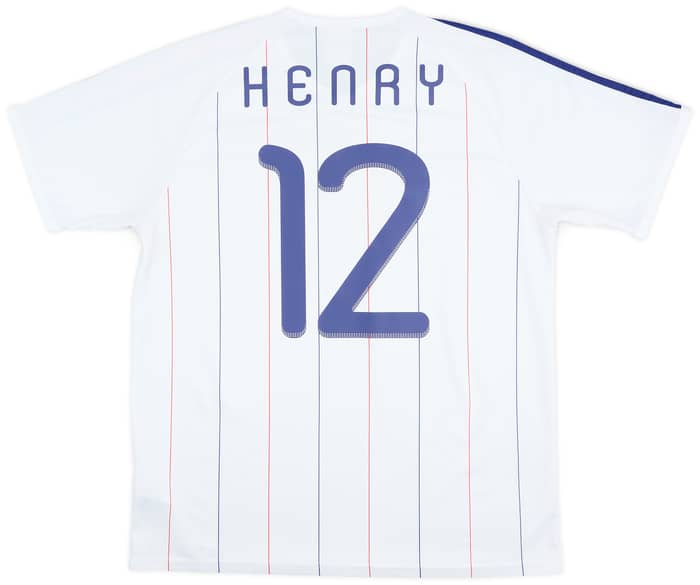 2009-10 France Basic Away Shirt Henry #12 - 8/10 - (L)