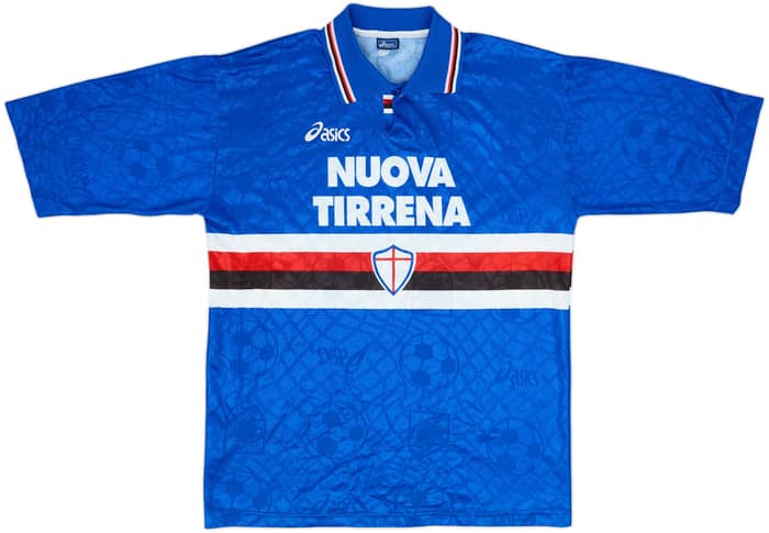 1995-96 Sampdoria Home Shirt - 8/10 - (L)
