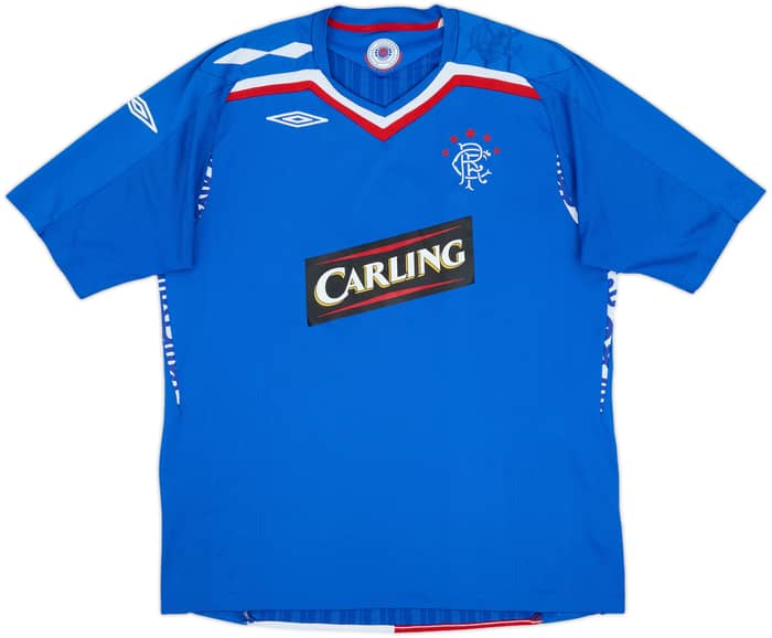 2007-08 Rangers Home Shirt Boyd #9 - 7/10 - (XL)