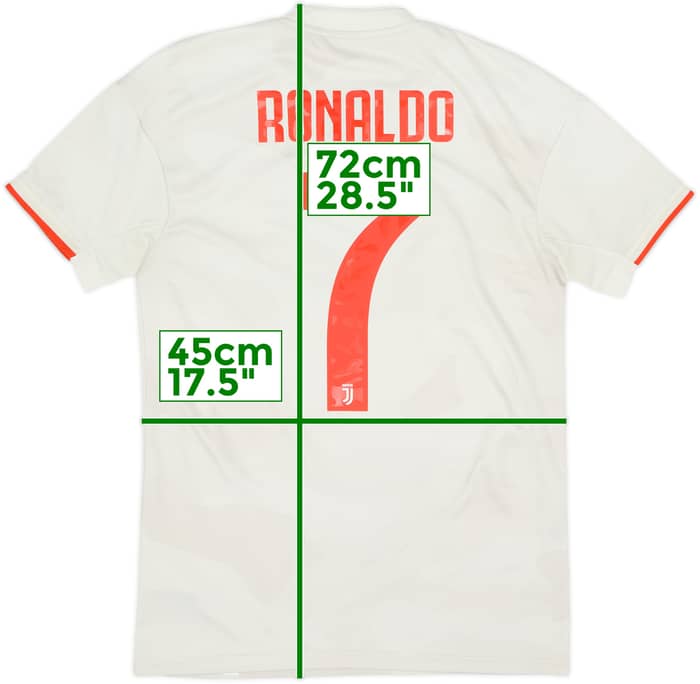 2019-20 Juventus Camiseta Visitante Ronaldo #7 - 7/10 - (S)