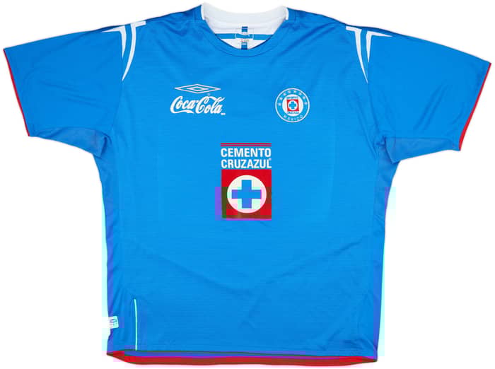 2004-05 Cruz Azul Home Shirt - 8/10 - (XL)