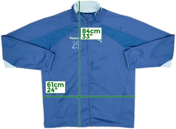 2008-09 Bolton Player Issue Reebok Track Jacket #25 - 5/10 - (L)