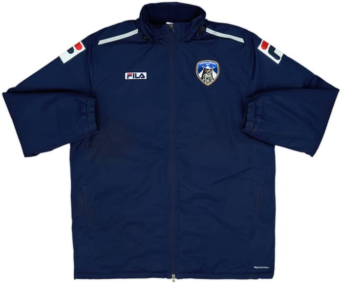 2012-13 Oldham Athletic Fila Padded Bench Coat - 7/10 - (XL)