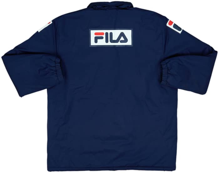 2012-13 Oldham Athletic Fila Padded Bench Coat - 7/10 - (XL)