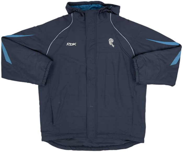 2006-07 Bolton Reebok Hooded Bench Coat - 6/10 - (XL)