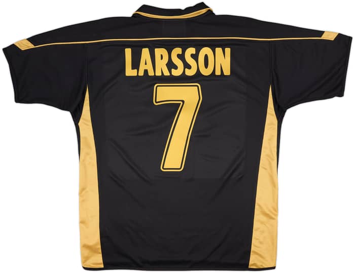 2003-04 Celtic Away Shirt Larsson #7 - 7/10 - (L)