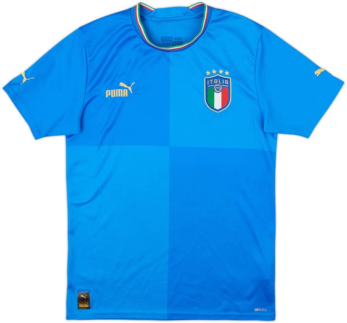 2022-23 Italy Home Shirt - 9/10 - (S)
