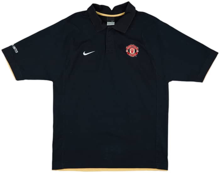 2006-07 Manchester United Nike Polo Shirt - 8/10 - (L)