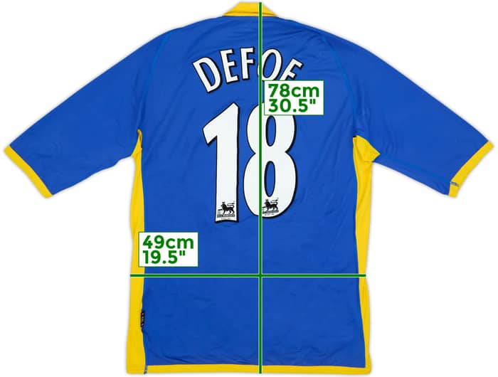 2005-06 Tottenham Away Shirt Defoe #18 - 5/10 - (XXL)