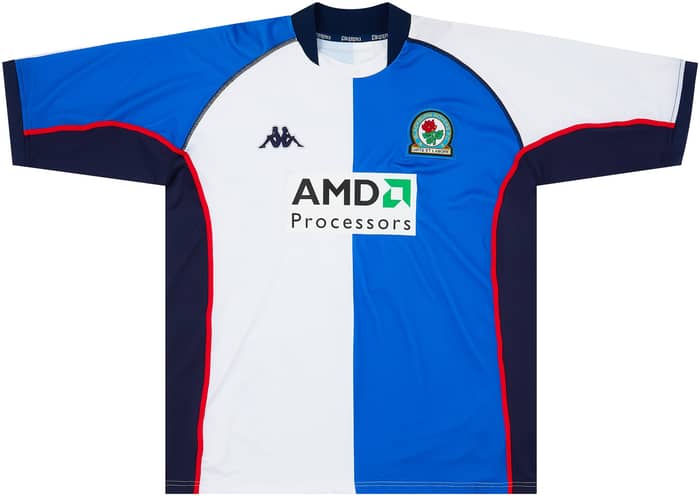 2002-03 Blackburn Match Issue Home Shirt #17