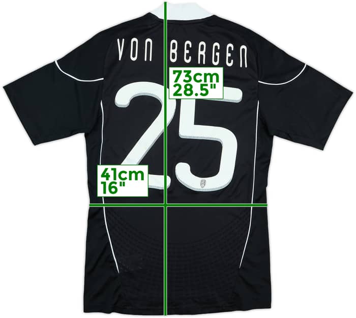 2010-11 Cesena Signed Away Shirt Von Bergen #25 - 6/10 - (S)