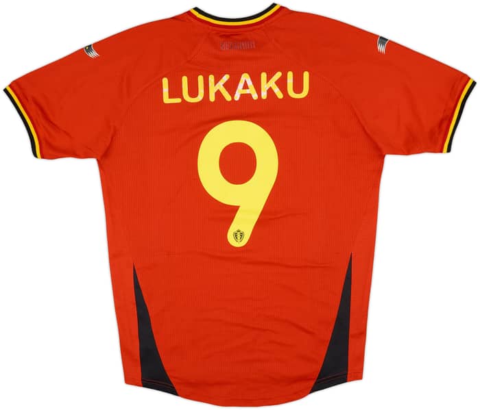 2014-15 Belgium Home Shirt Lukaku #9 - 4/10 - (L)
