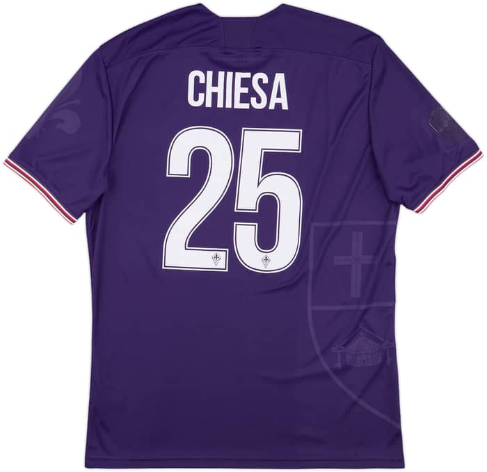2017-18 Fiorentina Home Shirt Chiesa #25 - 6/10 - (XL)