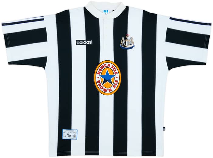 1995-97 Newcastle Home Shirt Shearer #9 - 10/10 - (XL)