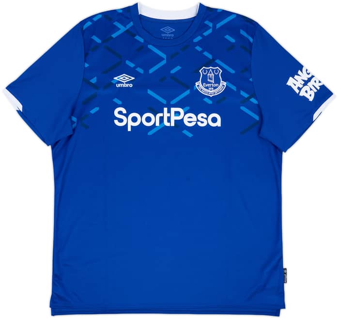 2019-20 Everton Home Shirt Baines #3 - 9/10 - (XXL)