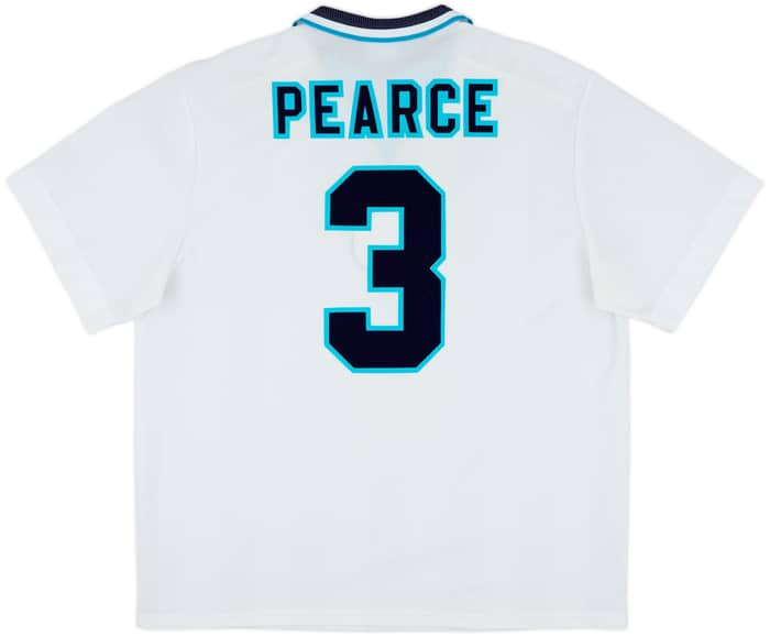 1995-97 England Home Shirt Pearce #3 - 8/10 - (XXL)