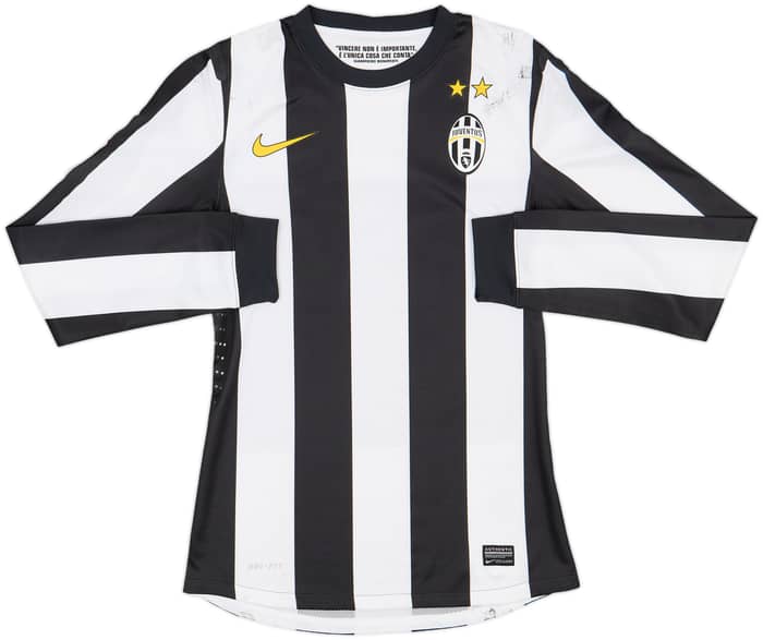 2012-13 Juventus Player Issue Home L/S Shirt - 5/10 - (S)