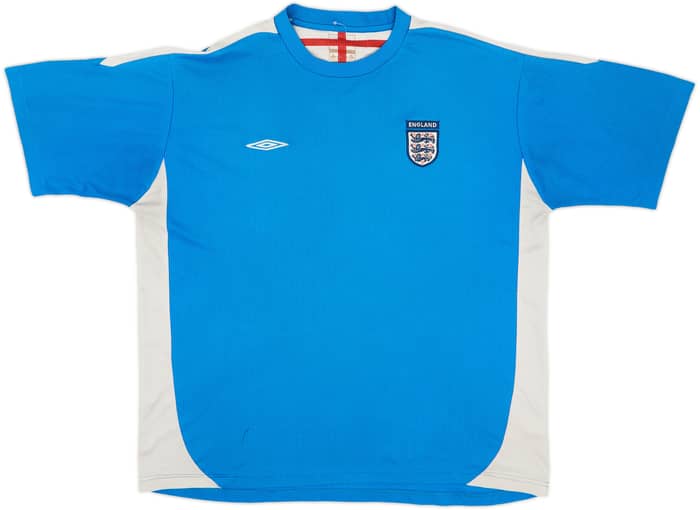 2004-06 England Umbro Training Shirt - 5/10 - (XL)