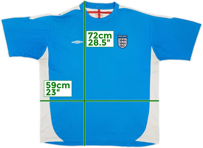 2004-06 England Umbro Training Shirt - 5/10 - (XL)