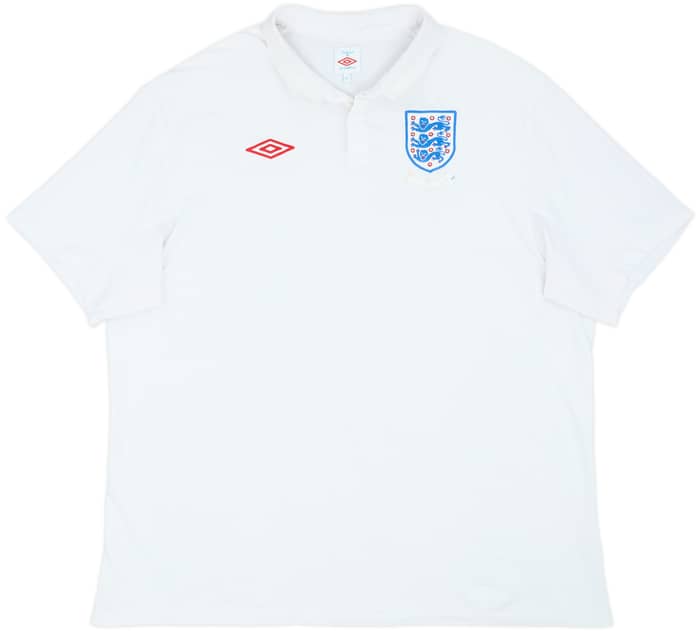 2009-10 England 'South Africa' Home Shirt - 5/10 - (3XL)