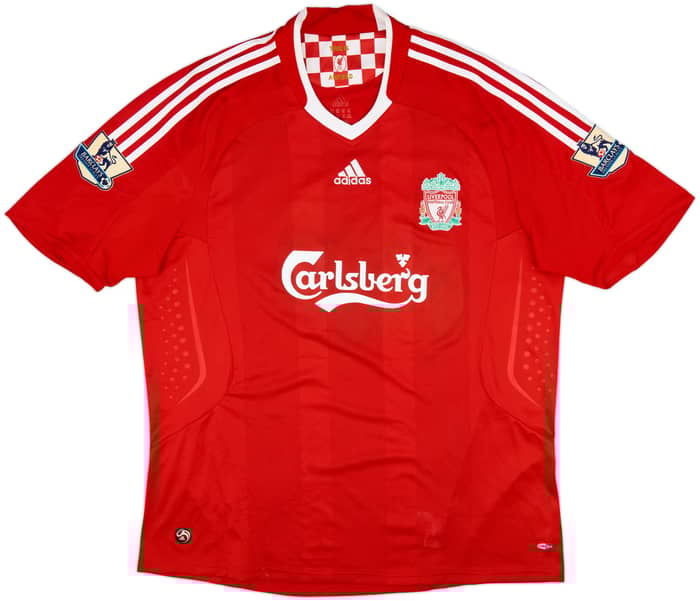 2008-10 Liverpool Home Shirt Torres #9 - 8/10 - (XXL)