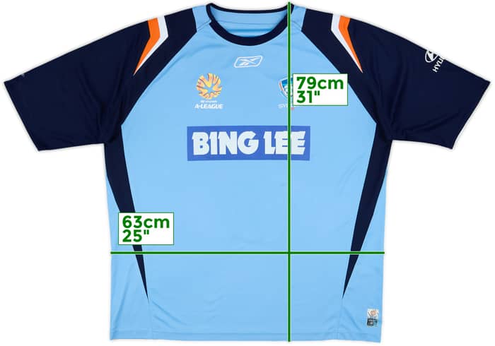 2008-11 Sydney FC Home Shirt - 7/10 - (XL)