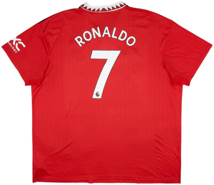 2022-23 Manchester United Home Shirt Ronaldo #7 - 8/10 - (3XL)
