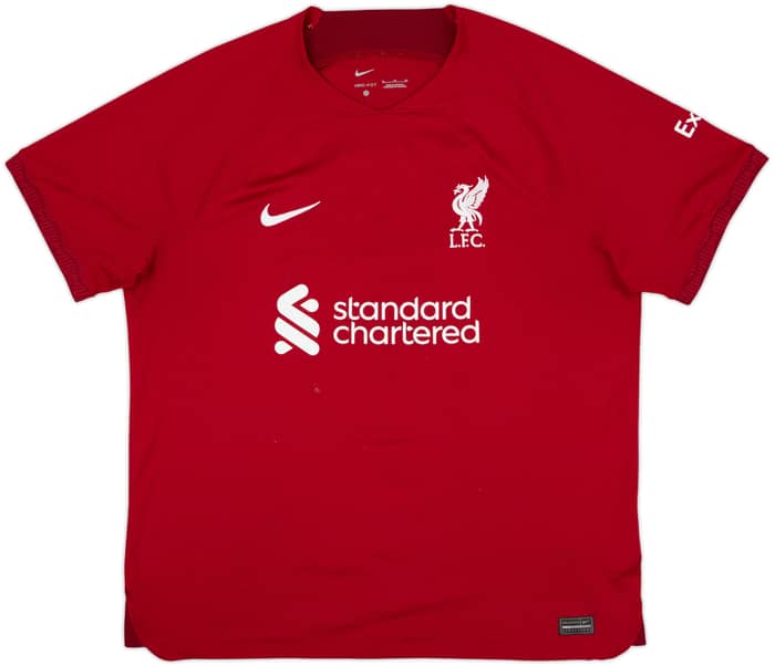 2022-23 Liverpool Home Shirt Henderson #14 - 6/10 - (XL)