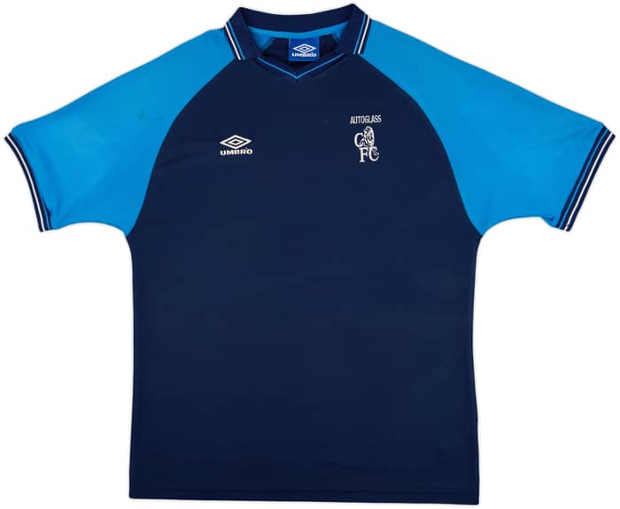 2000-01 Chelsea Umbro Polo Shirt - 7/10 - (XL)