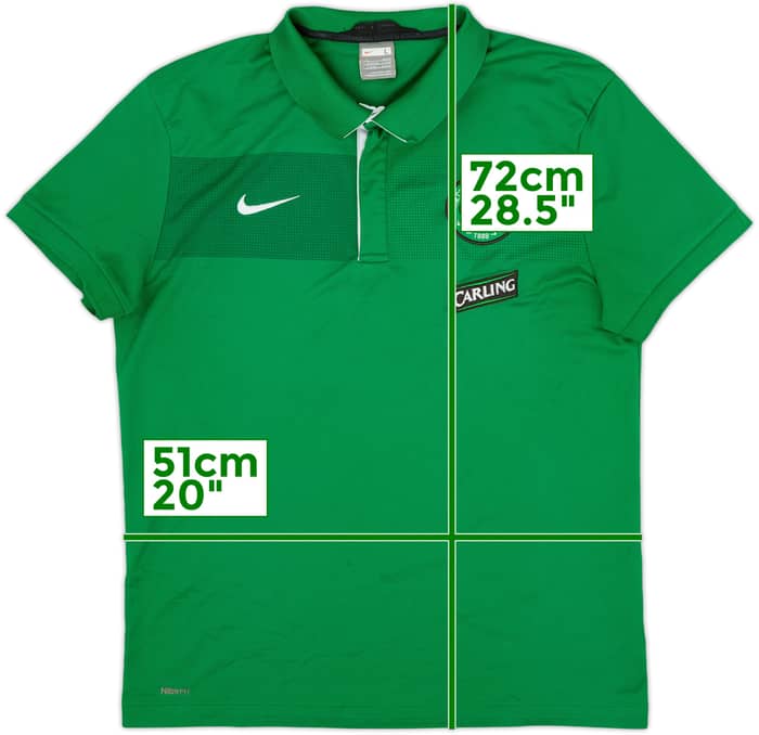 2009-10 Celtic Nike Polo Shirt - 8/10 - (L)