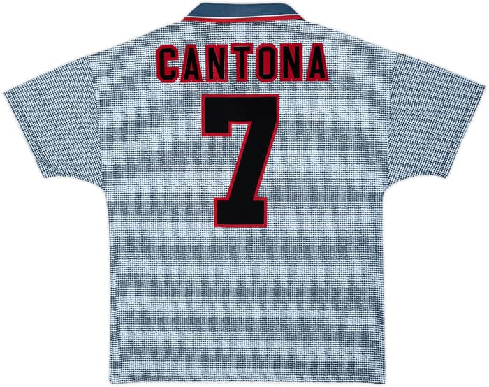 1995-96 Manchester United Away Shirt Cantona #7 - 6/10 - (M)