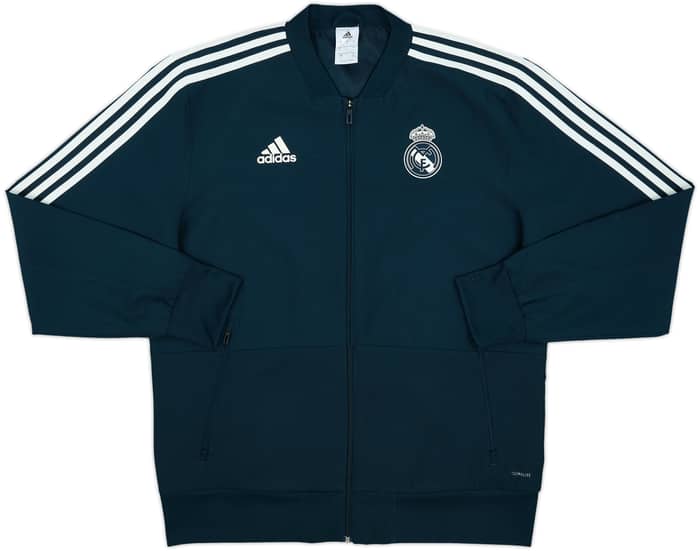 2018-19 Real Madrid adidas Track Jacket - 8/10 - (L)