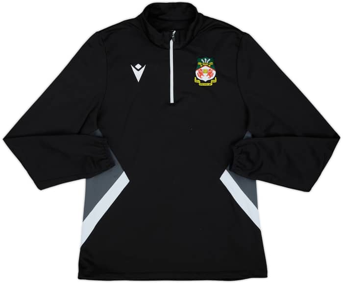 2023-24 Wrexham Macron 1/4 Zip Drill Top - 8/10 - (S)