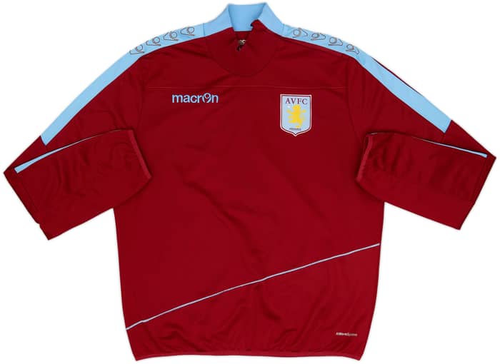 2013-14 Aston Villa Macron Sweat Top - 8/10 - (M)