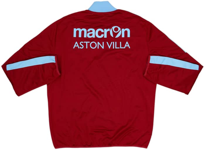 2013-14 Aston Villa Macron Sweat Top - 8/10 - (M)