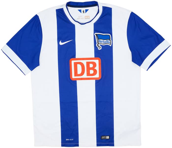 2014-15 Hertha Berlin Home Shirt - 5/10 - (XL)