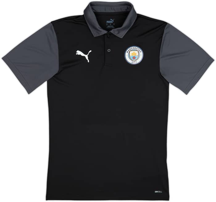 2019-20 Manchester City Puma Polo Shirt - 9/10 - (M)