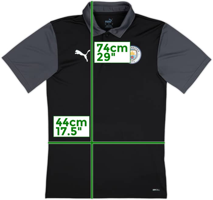 2019-20 Manchester City Puma Polo Shirt - 9/10 - (M)
