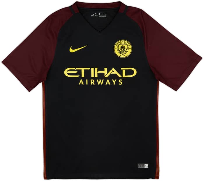 2016-17 Manchester City Away Shirt Silva #21 - 10/10 - (S)