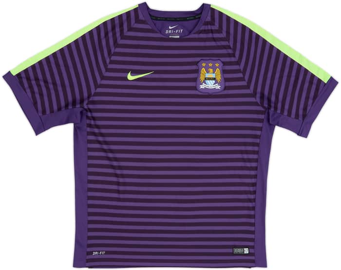 2014-15 Manchester City Nike Training Shirt - 8/10 - (XL)