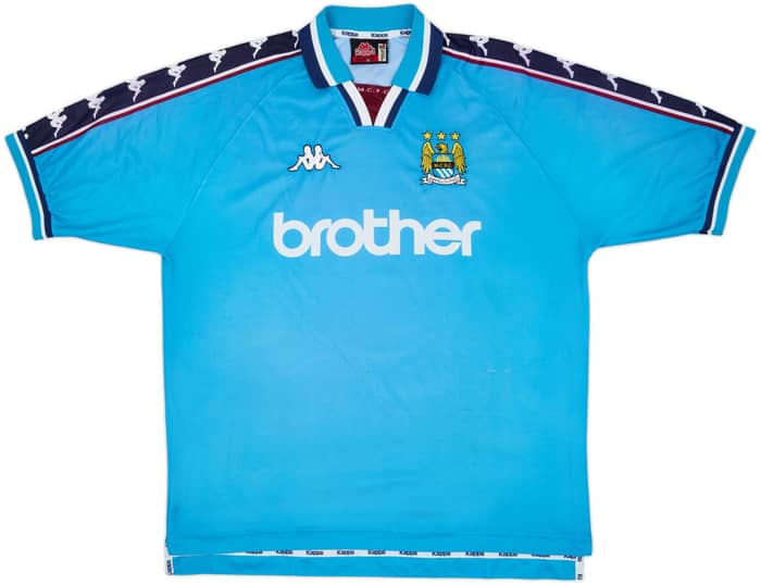 1997-99 Manchester City Home Shirt - 6/10 - (XL)