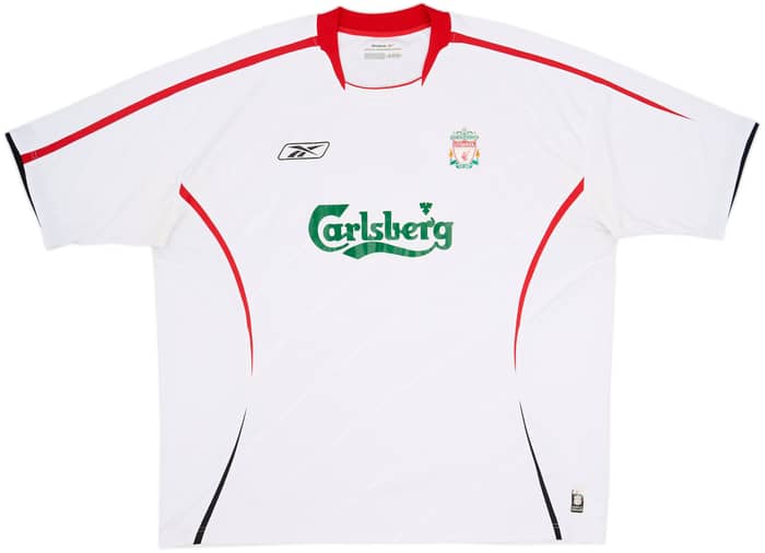Camiseta de visitante del Liverpool 2005-06 Alonso #14 - 8/10 - (XXL)