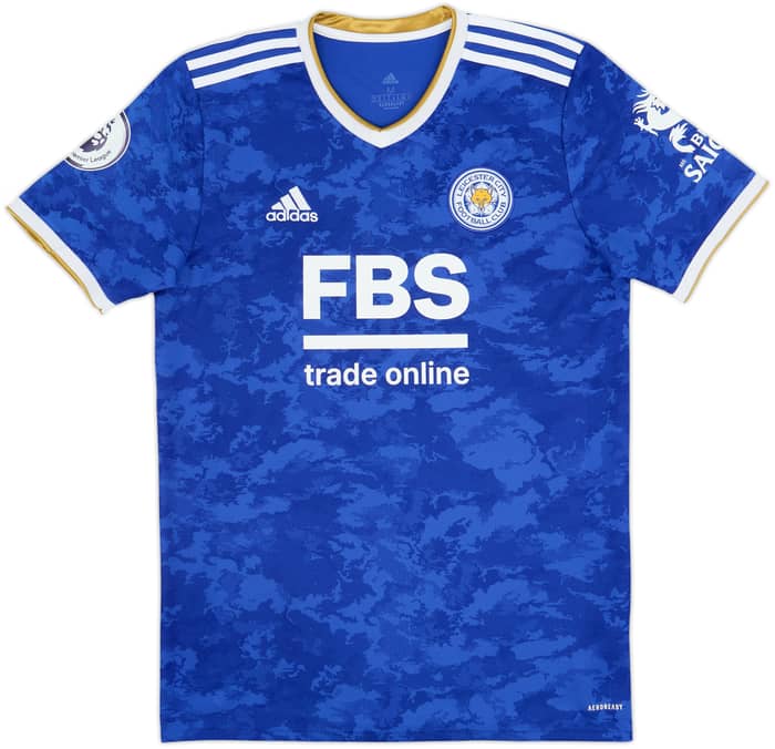 2021-22 Leicester Home Shirt Vardy #9 - 6/10 - (M)