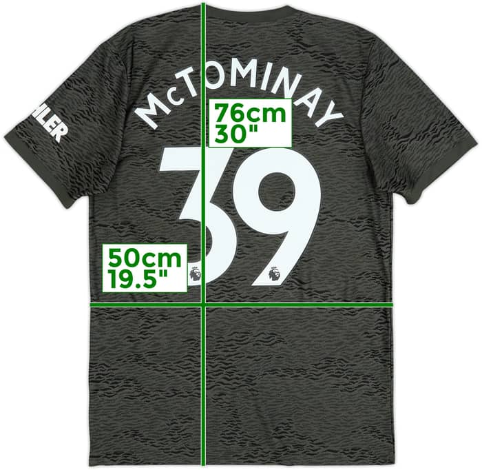 2020-21 Manchester United Away Shirt McTominay #39 - 6/10 - (M)
